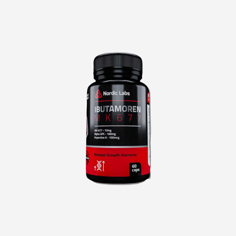 MK677 Ibutamoren HGH Grow Hormone Sarms 60 Caps Nordic Labs 6 Pack